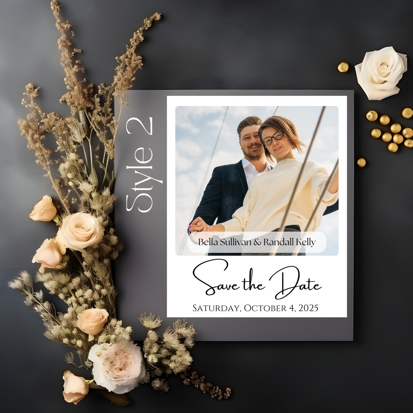 Save the Date - Wedding Announcements - flexible magnets
