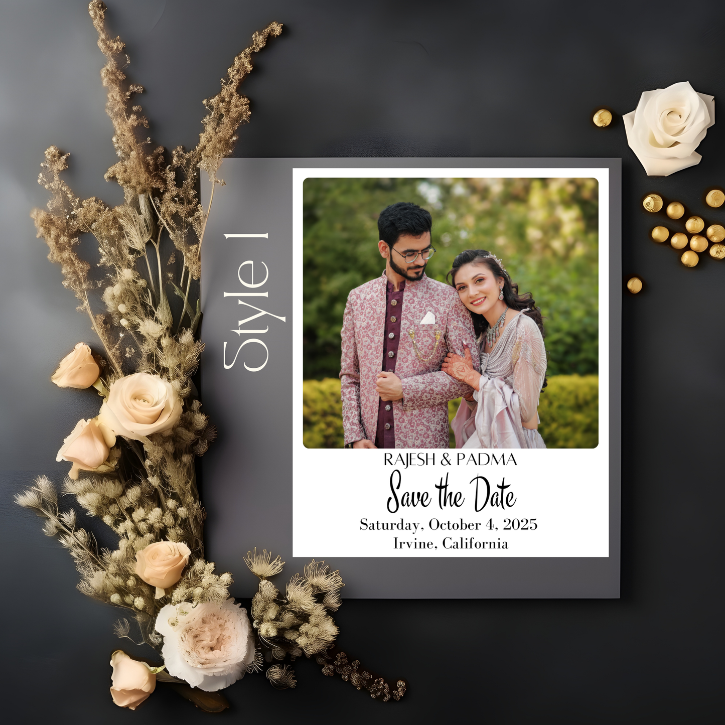 Save the Date - Wedding Announcements - flexible magnets