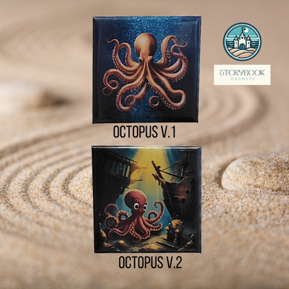 Novelty Magnets  - Animals, Sealife - 2" x 2" Pressed Magnets