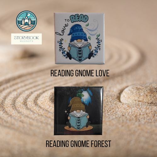Novelty Magnets  - Fantasy, Landscape - 2" x 2" Pressed Magnets