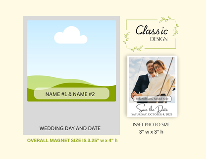 Announcements - Save the Date - flexible magnets