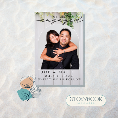 Announcements - Married - Engaged - Flexible magnets