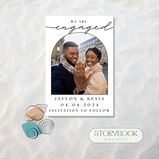 Announcements - Married - Engaged - Flexible magnets