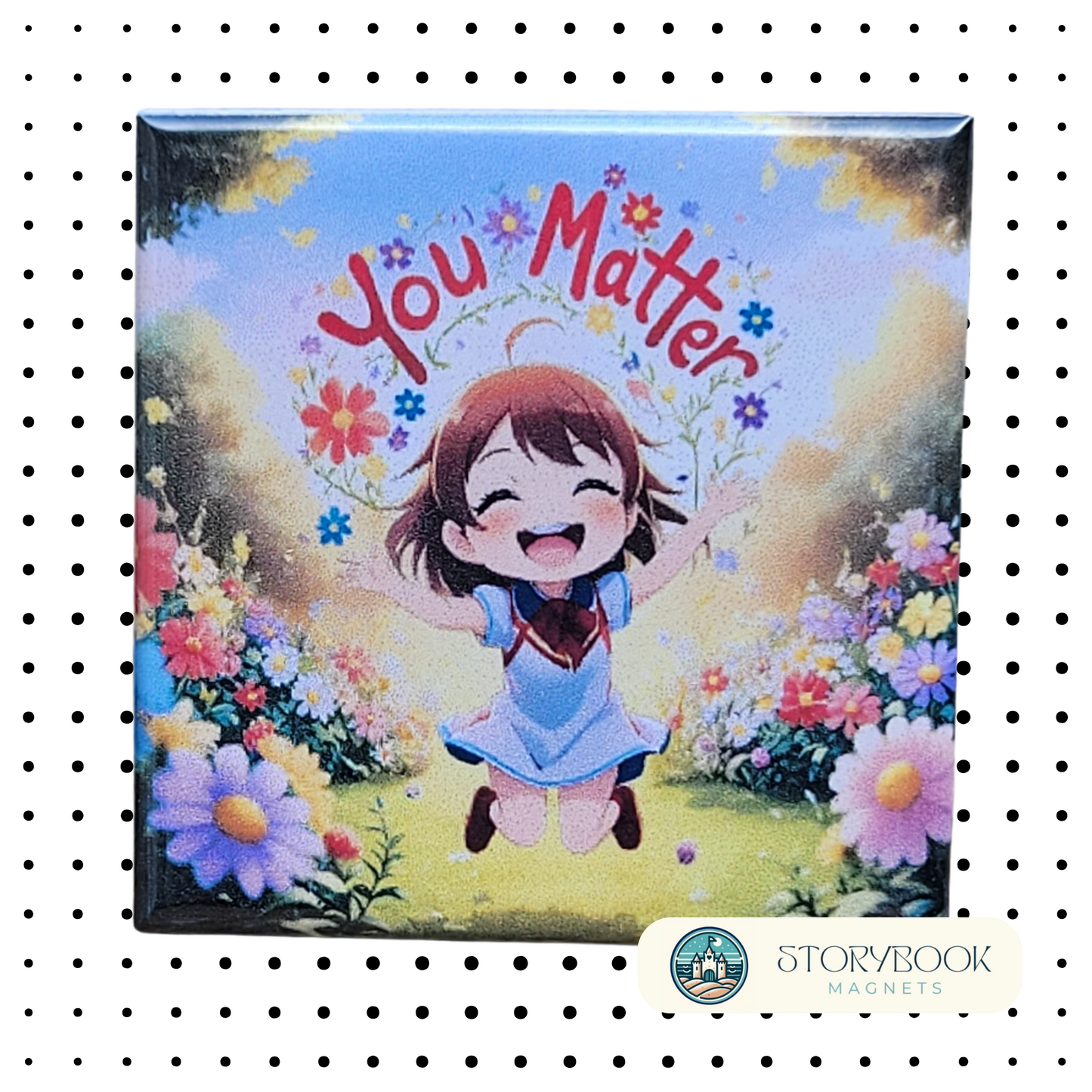 Awareness & Support Magnets | Handmade 2"x2" Gifts