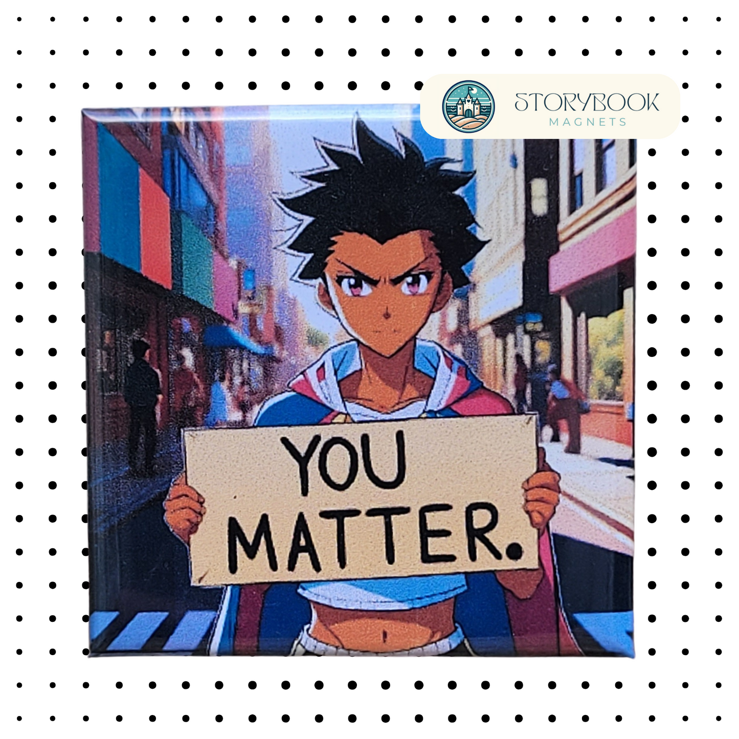 Awareness & Support Magnets | Handmade 2"x2" Gifts