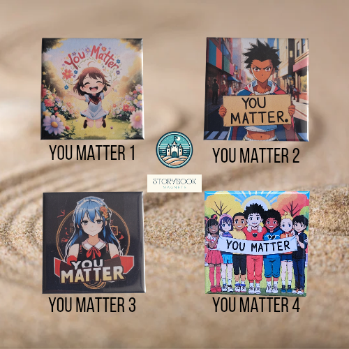 Novelty Magnets - 2" x 2" Pressed Magnets