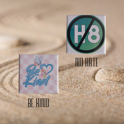 Novelty Magnets - 2" x 2" Pressed Magnets